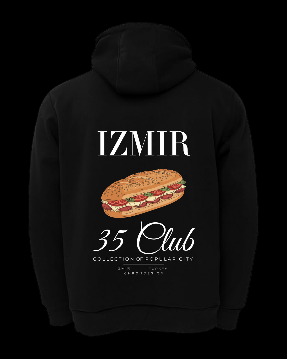 İZMİR Oversize Hoodie