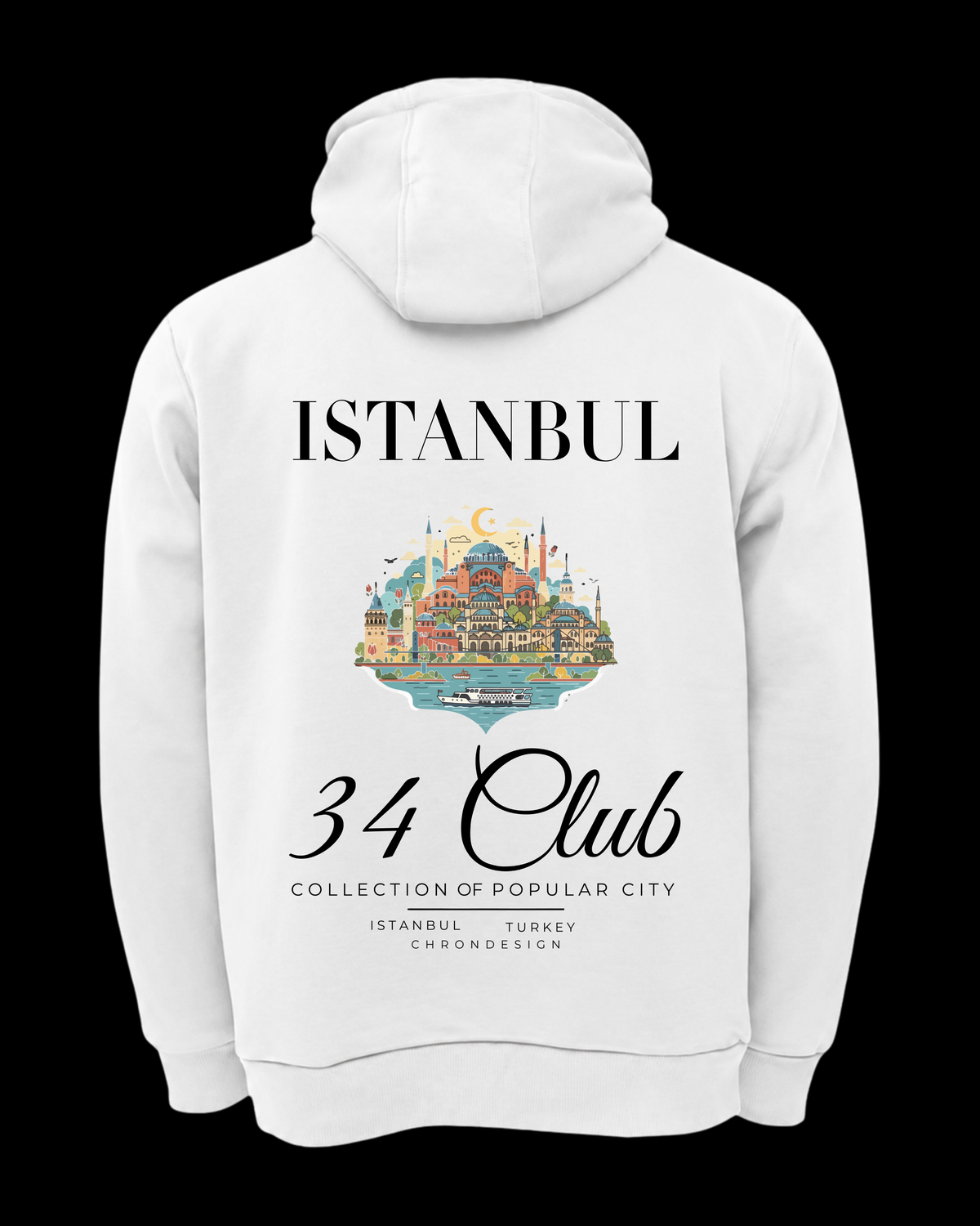 İSTANBUL Oversize Hoodie