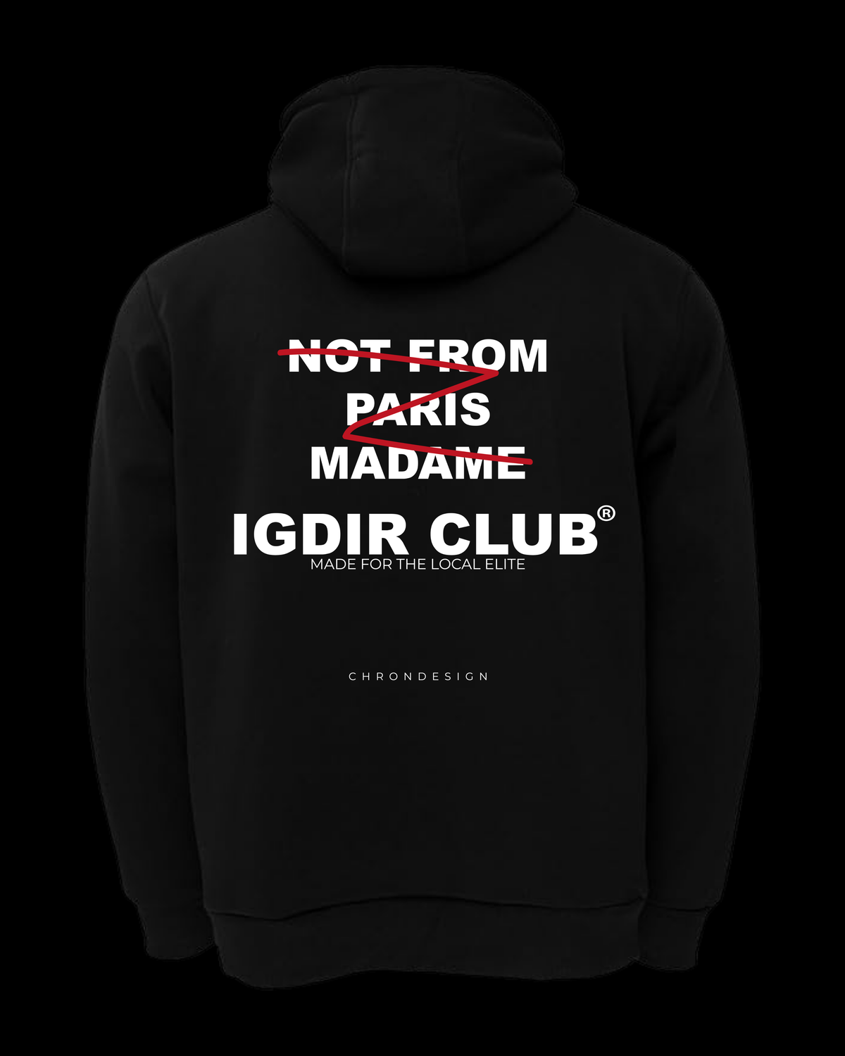 NOTFROM.. IĞDIR Regular Hoodie