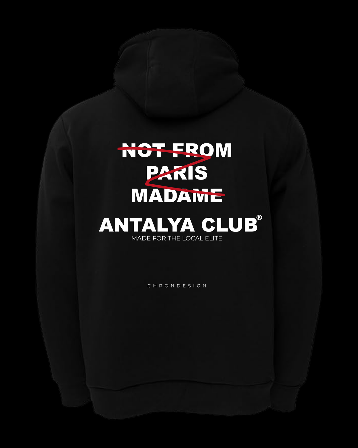 NOTFROM.. ANTALYA Regular Hoodie