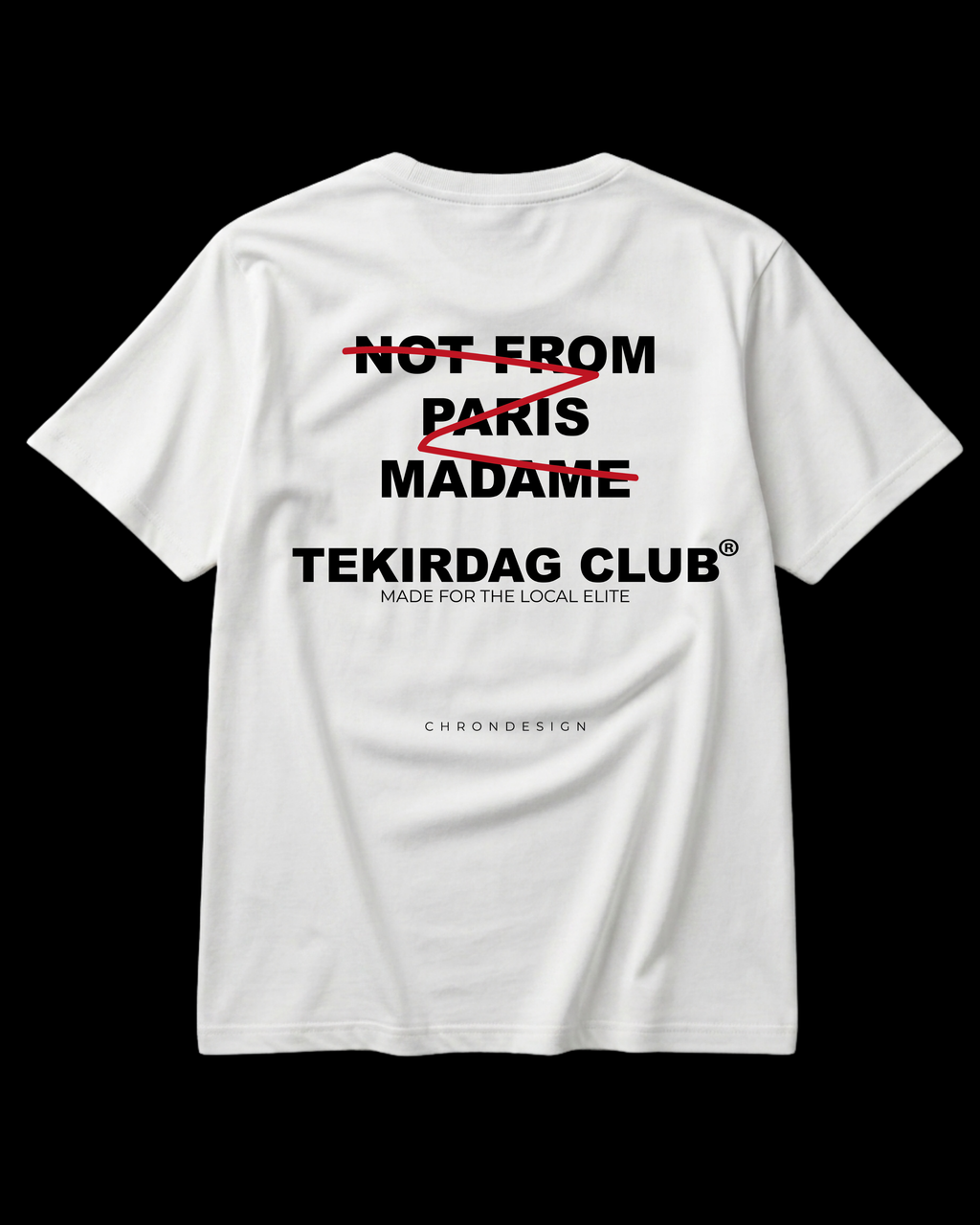 NOTFROM.. Tekirdağ Club Regular Tee