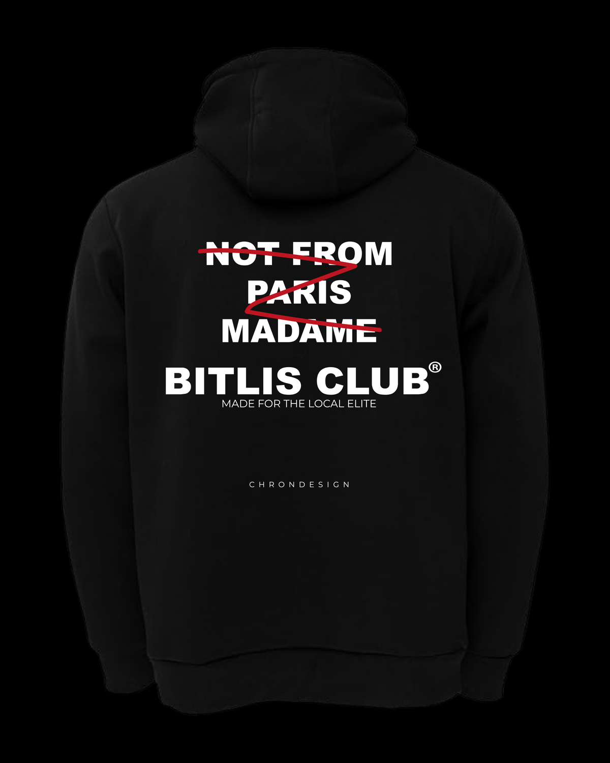NOTFROM.. BİTLİS Regular Hoodie