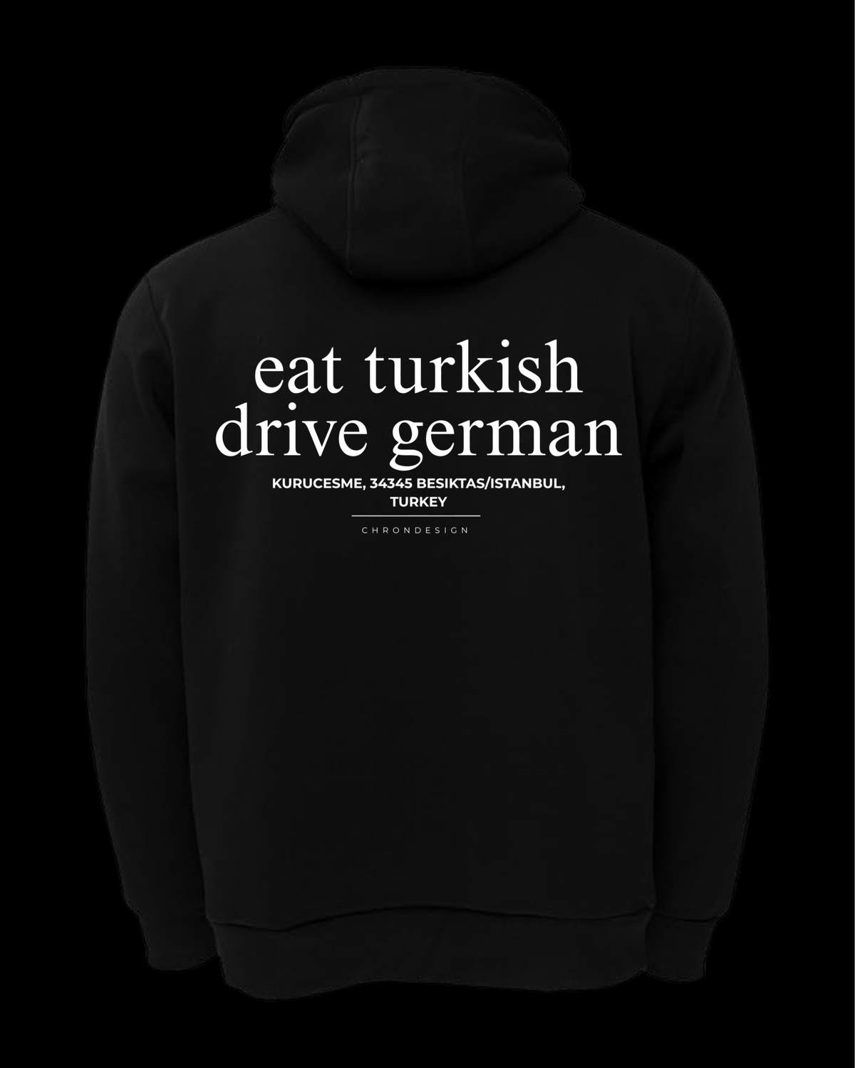 EAT TURKISH DRIVE GERMAN Regular Hoodie
