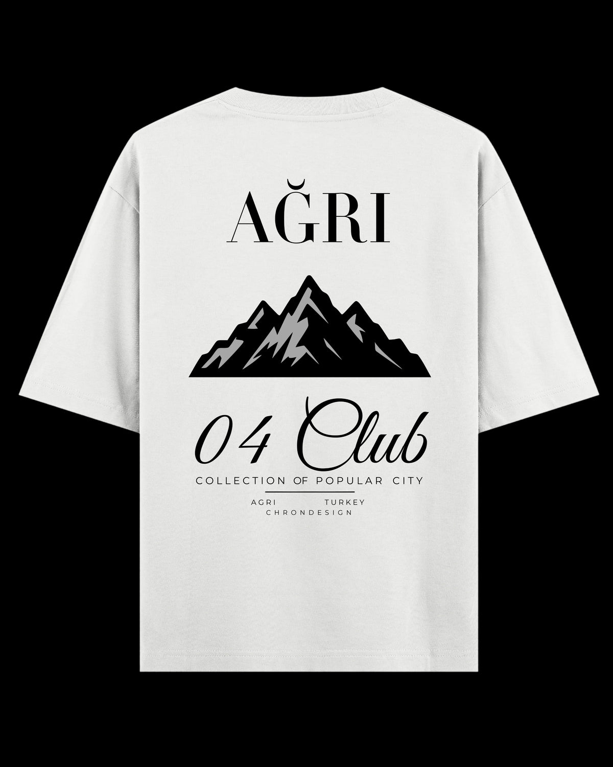 AĞRI Oversize Tee Fushya.