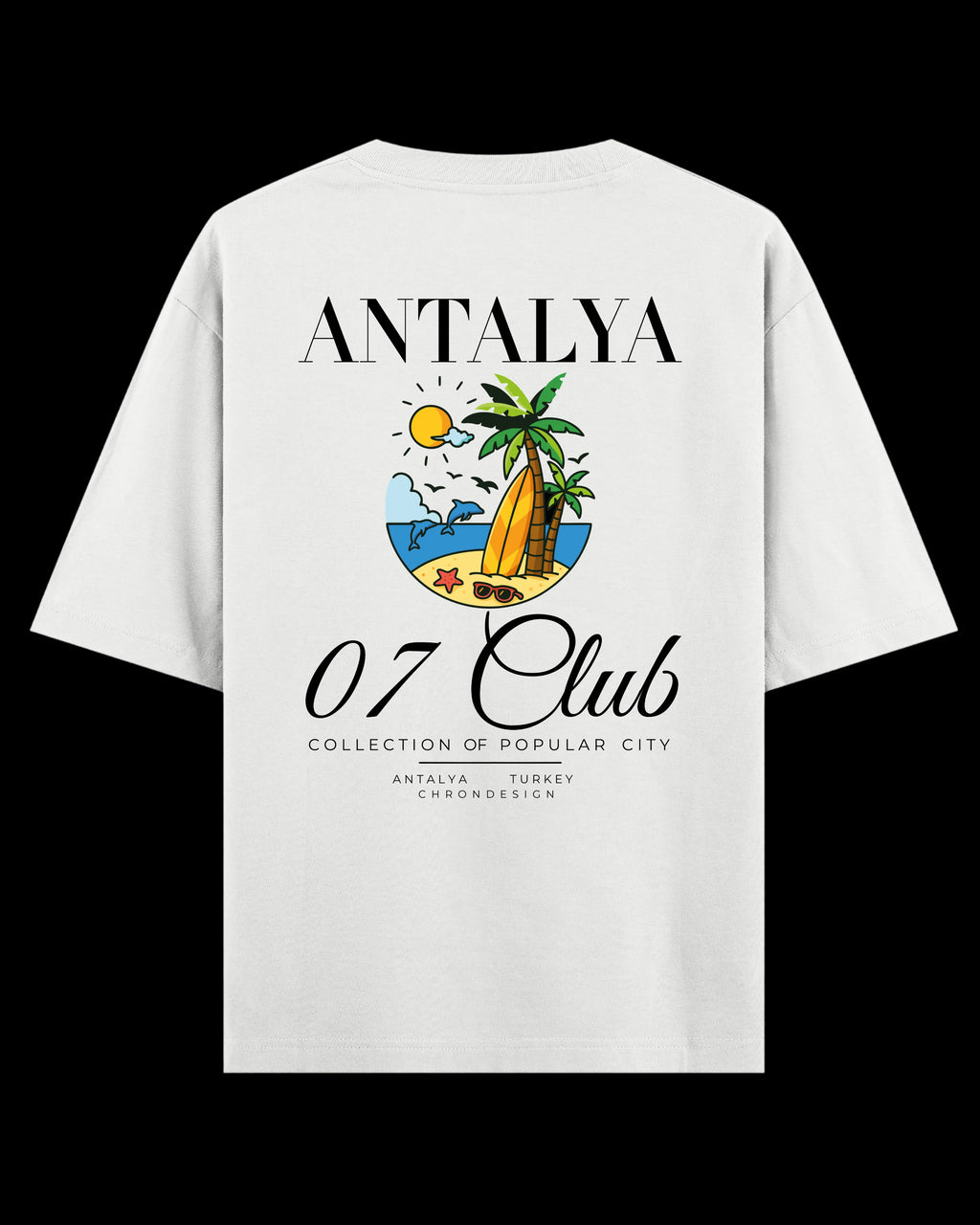 ANTALYA Oversize Tee Fushya.