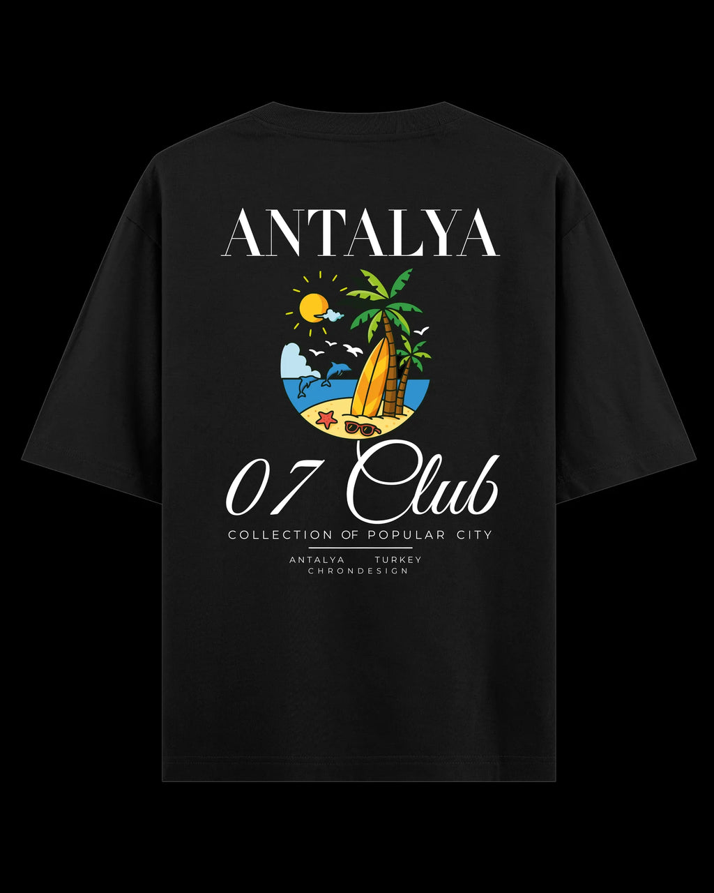 ANTALYA Oversize Tee Fushya.