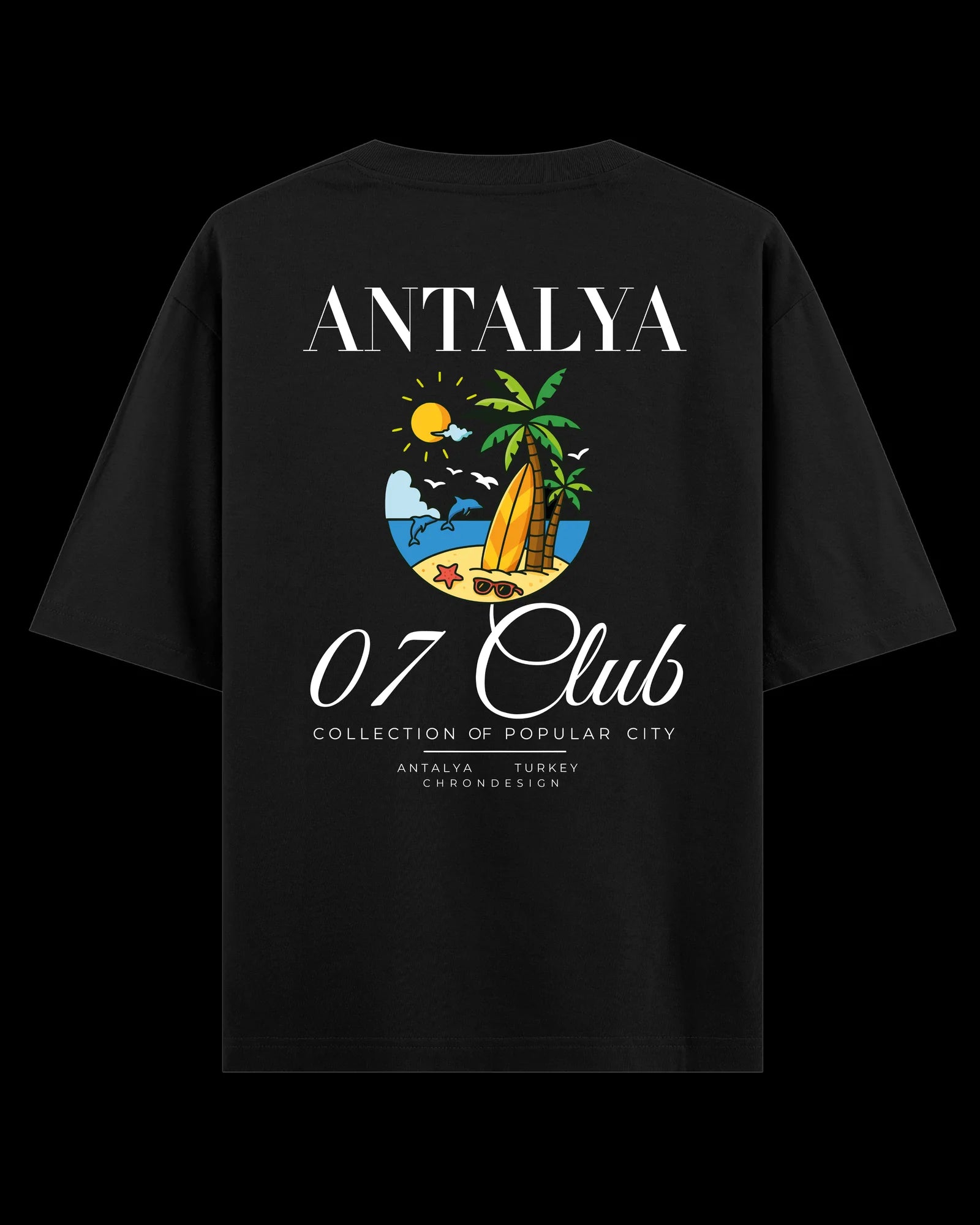 ANTALYA Oversize Tee Fushya.