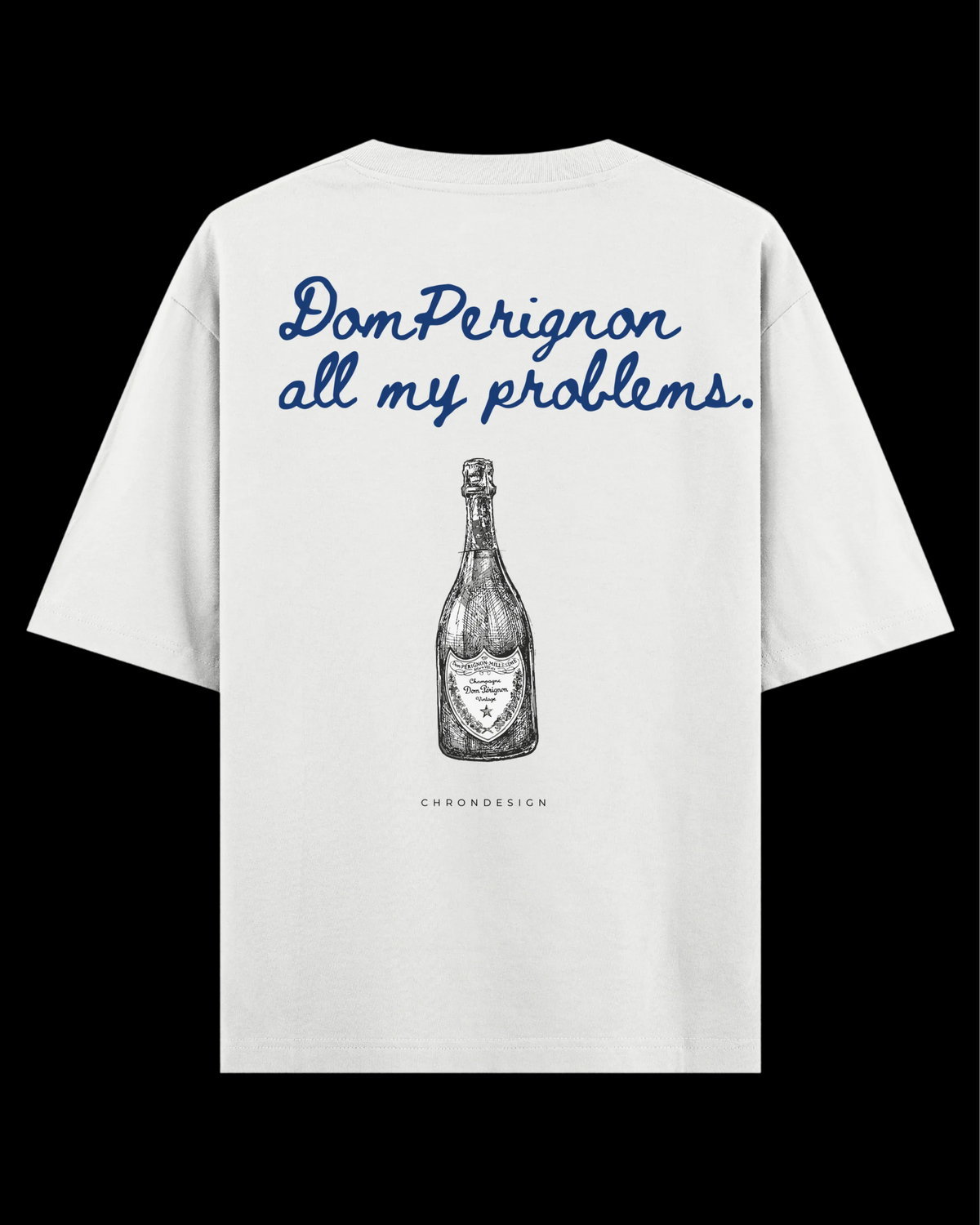 DOMPRGN ALL MY PROB.. Oversize Tee