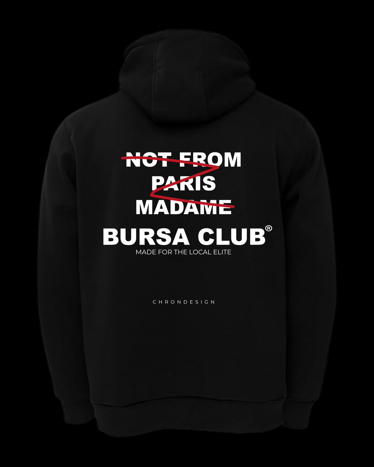 NOTFROM.. BURSA Regular Hoodie