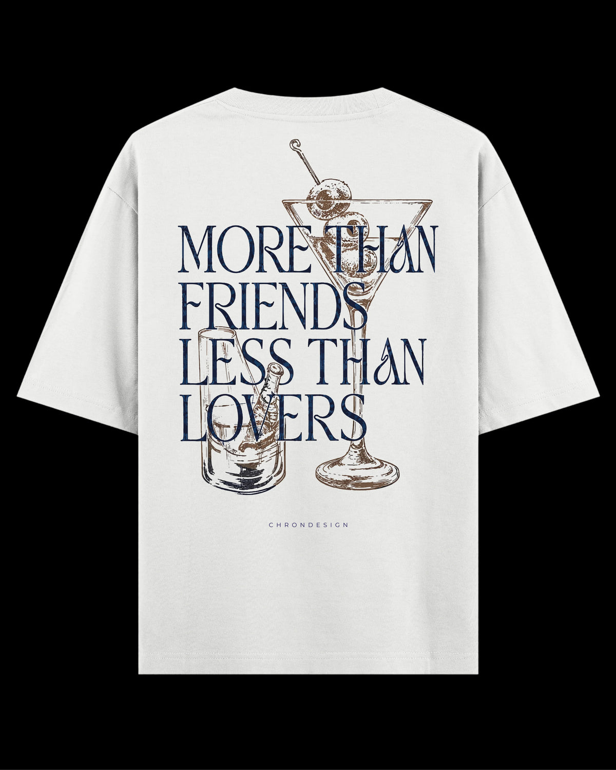 MORE THAN FRIENDS.. Oversize Tee