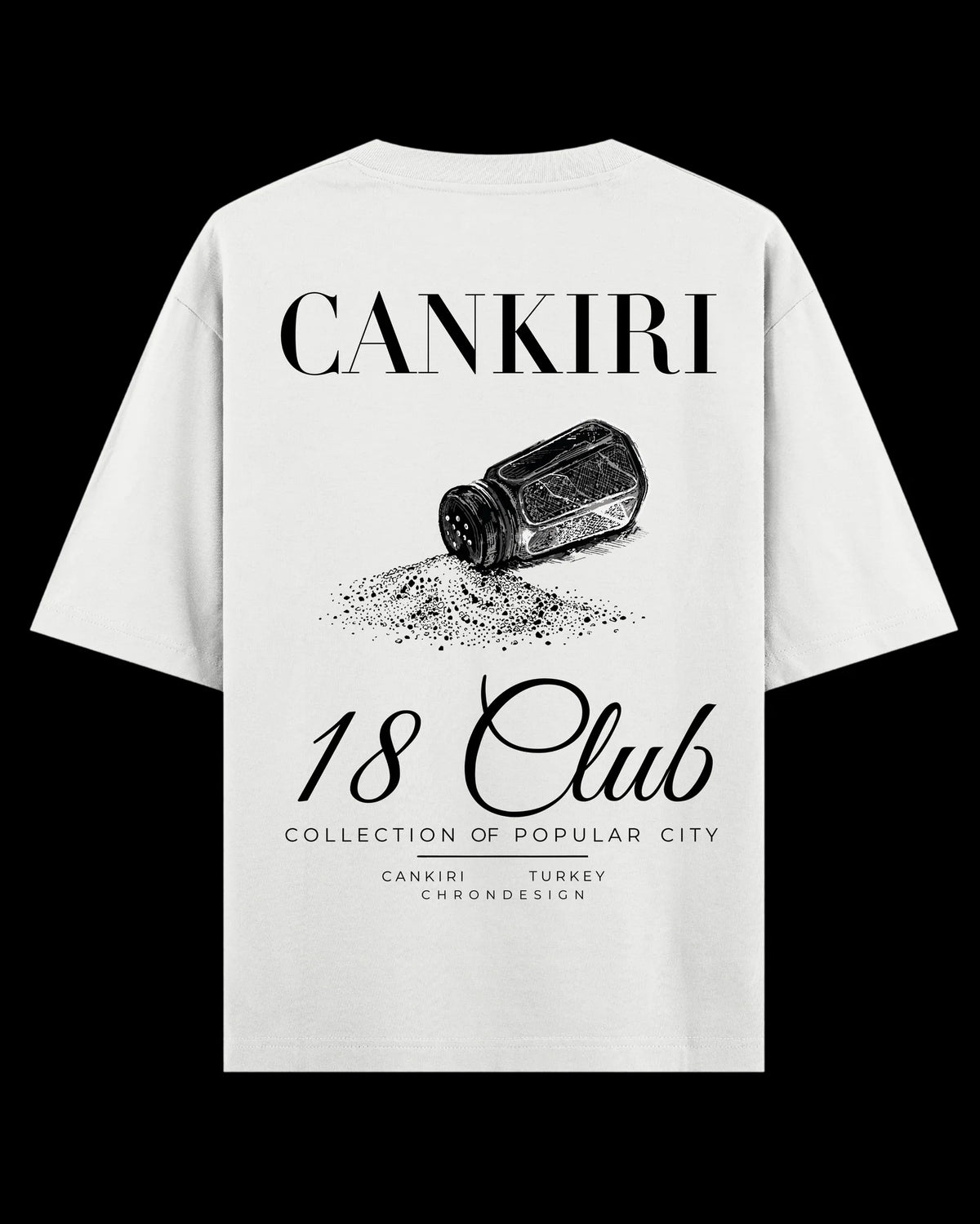 ÇANKIRI Oversize Tee Fushya.